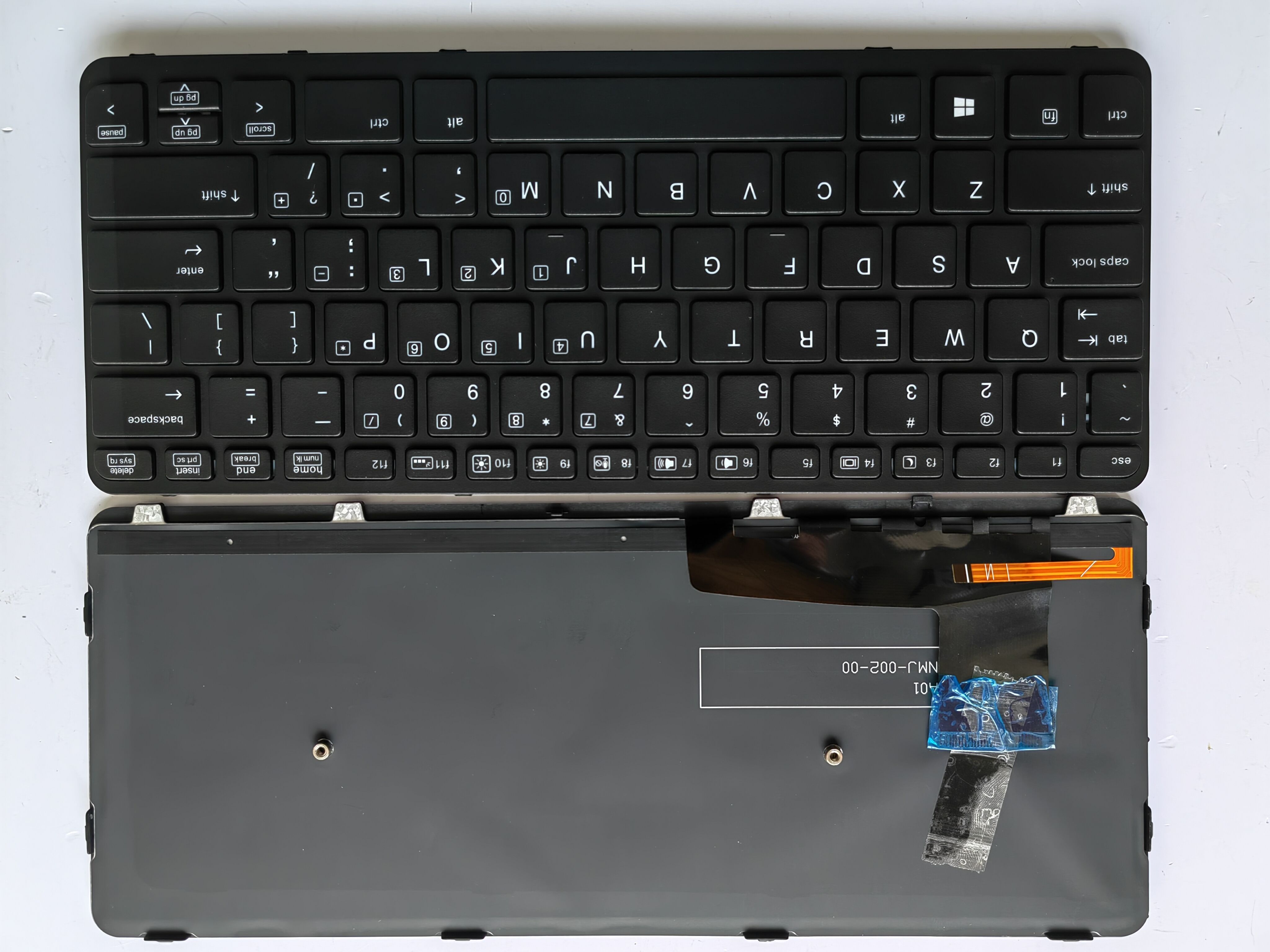Picture of New Replacement Laptop Keyboard For HP 820G1/820G2/725G1/725G2 BLACK FRAME BLACK Backlit (OEM) US Layout